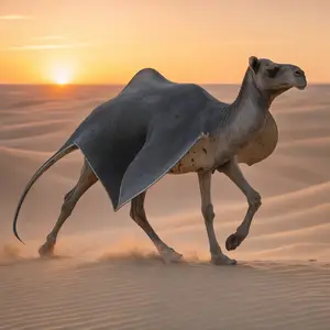 Camel + Manta ray
